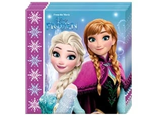 Салфетка Frozen Сев сияние 33см 20шт