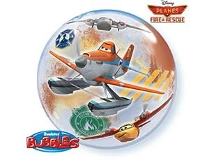 Шар Бабл Disney Самолеты Огонь