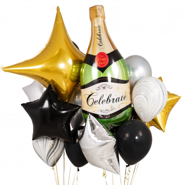 Композиция «Бутылка шампанского»